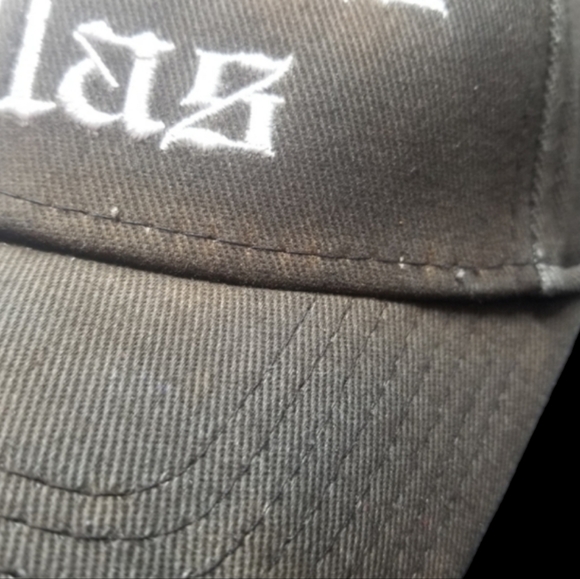 STROKERS DALLAS BROWM BASEBALL STYLE CAP-BIKER BAR - Picture 9 of 12